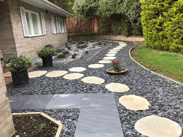 Japanese style garden design